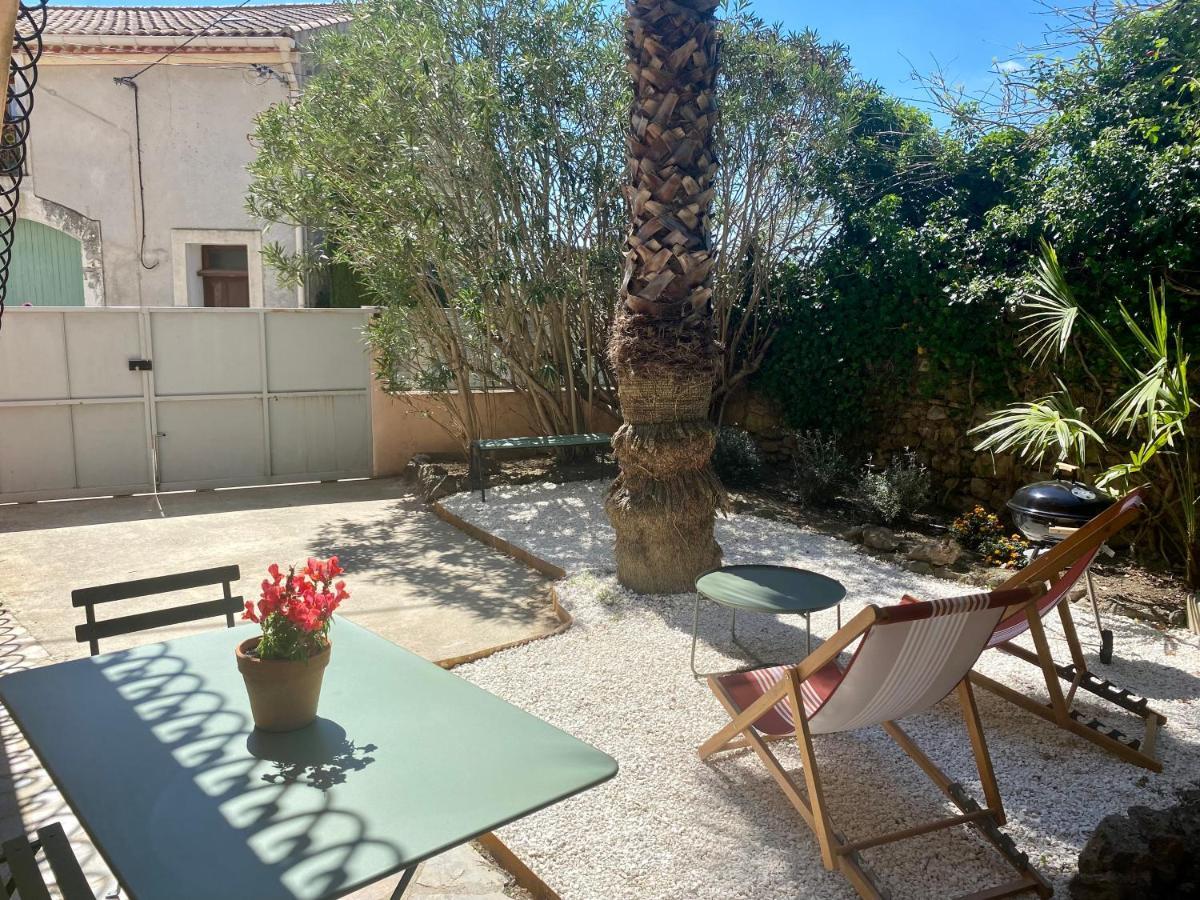 Gite Le Palmier - Perfectly Located Cosy Studio With Private Garden Puissalicon Zewnętrze zdjęcie
